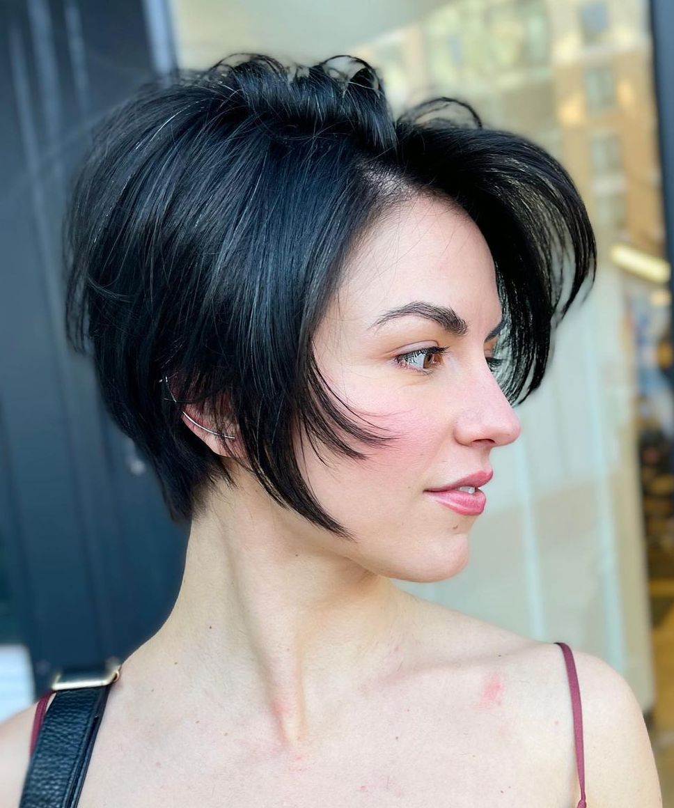 Black Pixie-Bob for Thin Hair