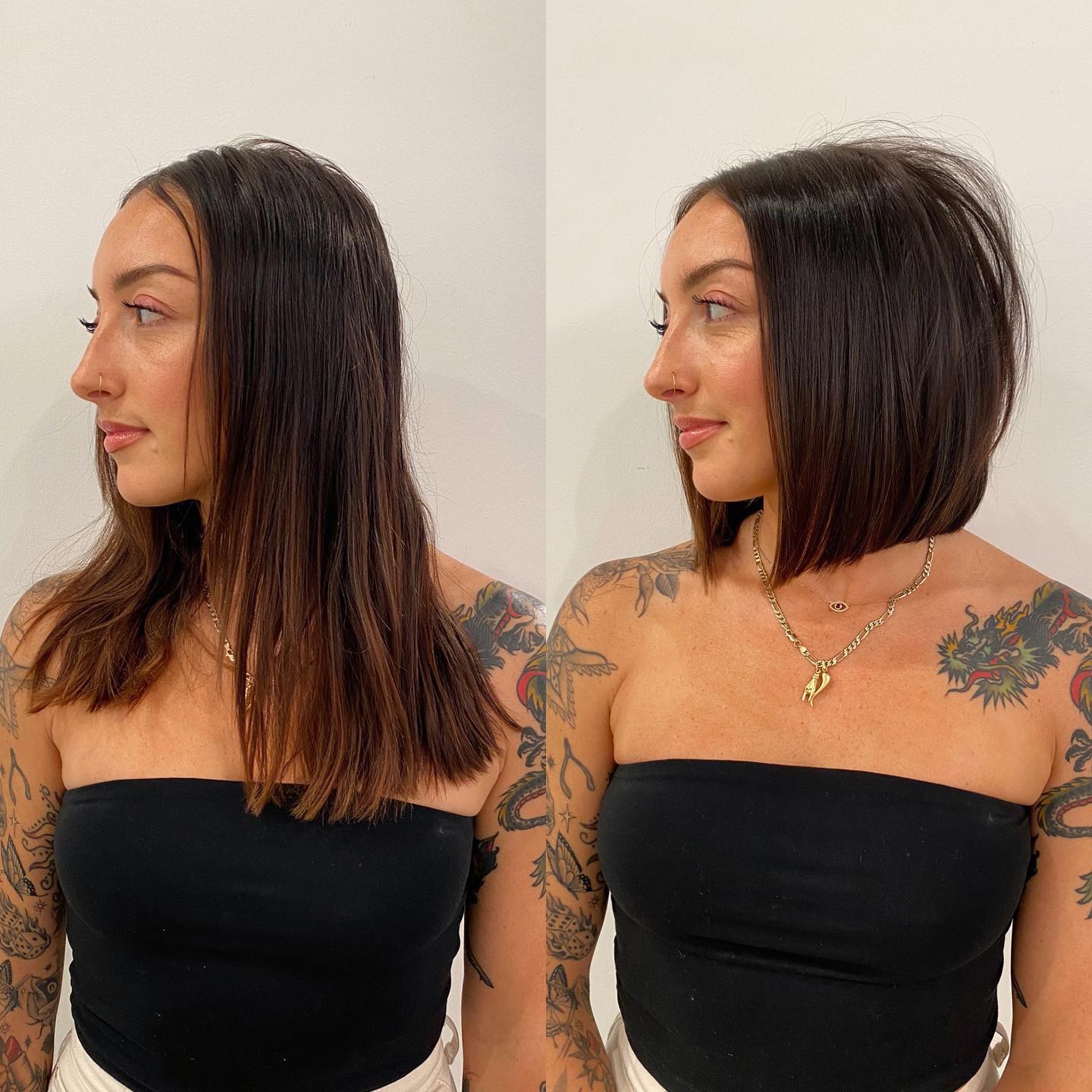 Collarbone Blunt Bob for Thin Hair